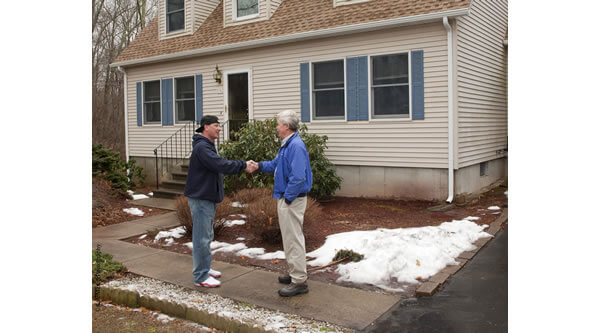 Tom Morgan with Homeowner | Sound Home Inspection, LLC